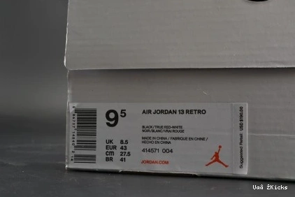 Jordan Retro Comfortable 873 Bred 13 414571-004 0715